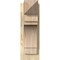 Ekena Millwork Merced Arts & Crafts Rough Sawn Outlooker, Douglas Fir, 6"W x 14"D x 18"H OUT06X14X18MRC03RDF - alternate 2